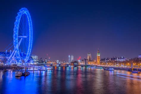 London Skyline At Dusk London Skyline Landscape Photographers Dusk