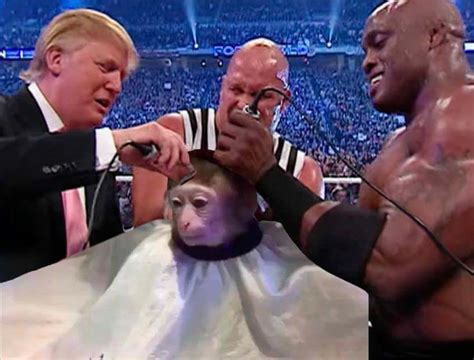 Seriously, name one super successful person who wasn't born into their money that have one. Meme do macaco cortando o cabelo está fora de controle ...