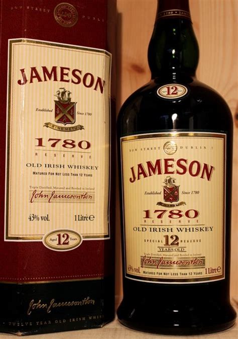 Jameson 1780 Reserve Old Irish Whiskey 12 Years Old Catawiki
