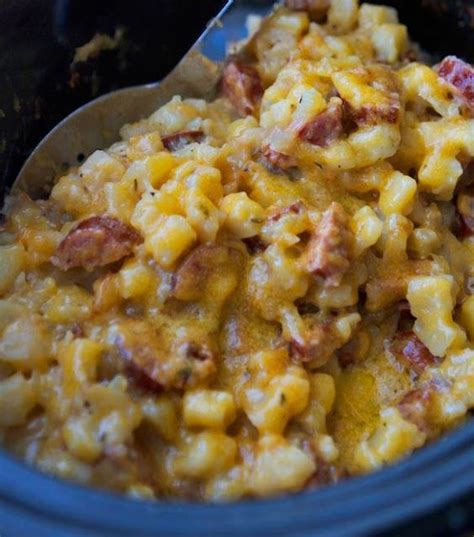 Bake for 35 minutes at 350ºf. SMOKED SAUSAGE AND HASH BROWN CASSEROLE ~ Slow Cooker ...