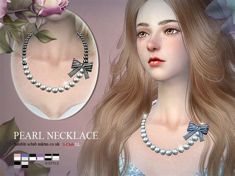 The Sims Resource S Club Ll Ts4 Necklace N04