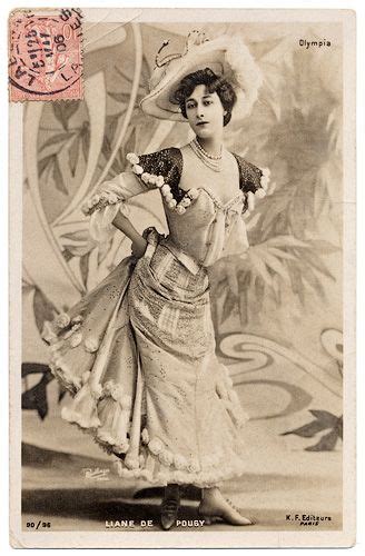 Boudoir Cards Belle Epoque Postcards Liane De Pougy Vintage