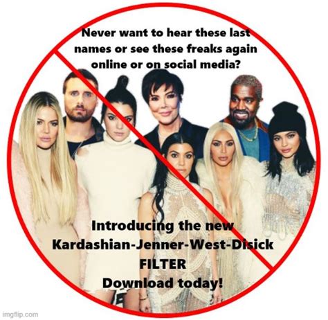 kardashian jenner west disick filter imgflip