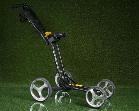 Sun Mountain Micro Cart Push Pull 4 Wheel Golf Pusher Black Sidelineswap