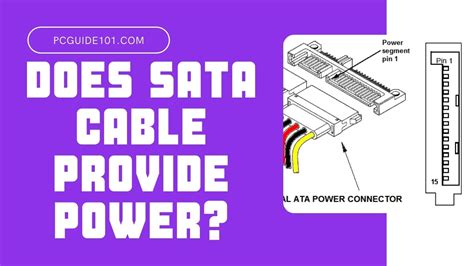 Does Sata Cable Provide Power Pc Guide 101
