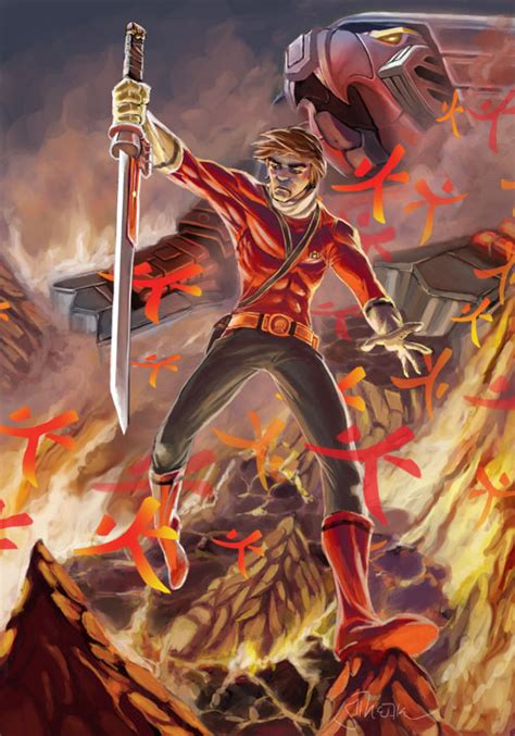 Red Samurai Ranger The Power Ranger Fan Art Fanpop