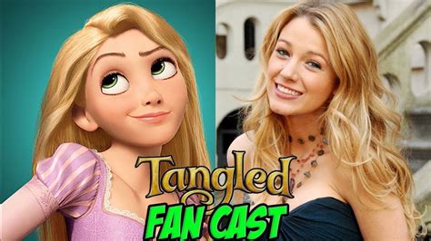 Disneys Tangled Live Action Fan Cast Youtube