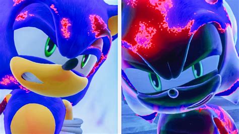 Sonic Gets Cyber Corrupted Full Transformation Sonic Frontiers