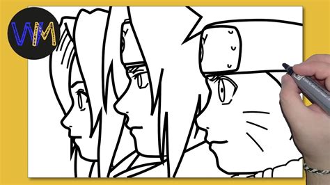 Arriba 70 Naruto Y Sasuke Dibujo Facil Vn