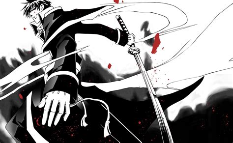 Anime Art Black And White Wallpapers Top Free Anime Art Black And
