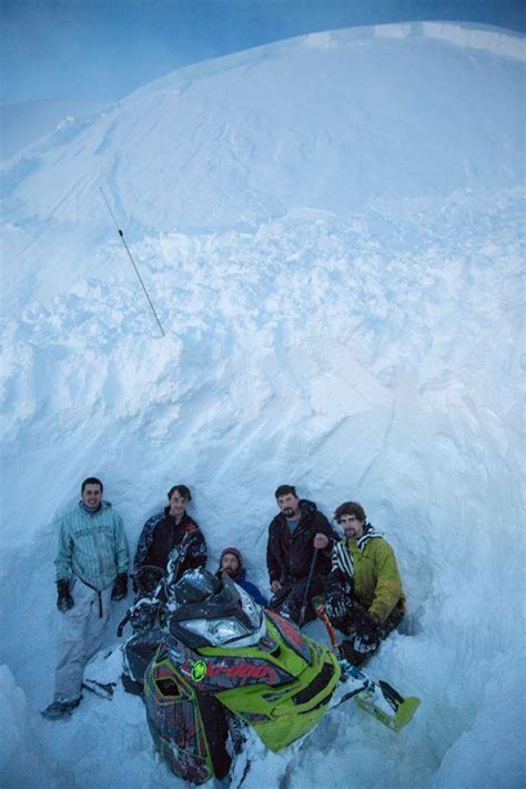 Man Fully Buried In 4 Foot Deep Avalanche In Alaska Yesterday Snowbrains