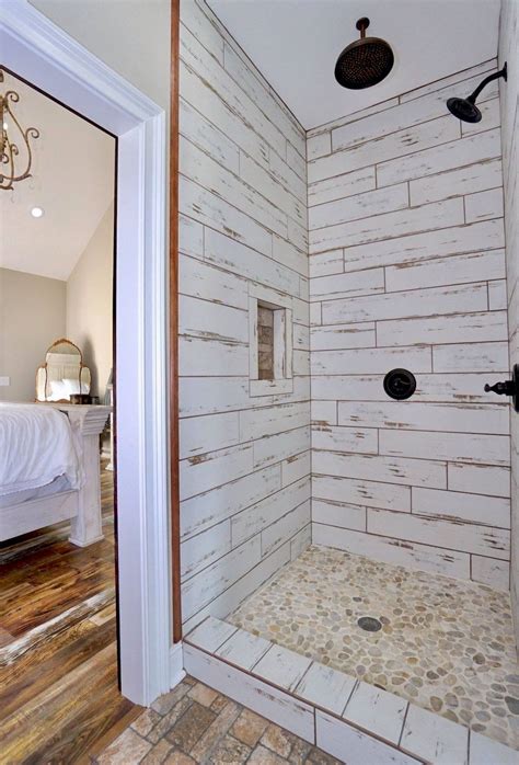 Awesome 60 Insane Farmhouse Shower Tiles Remodel Ideas