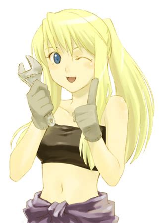 Winry Rockbell Fullmetal Alchemist Drawn By Sakaki Kuuya Danbooru