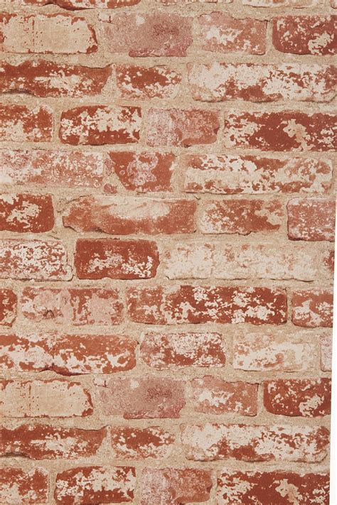 43 Faux Exposed Brick Wallpaper