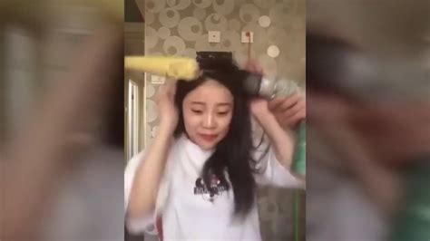 Asian Girl Gets Hair Pulled Off By Drilling Machine La Asiatica Y El