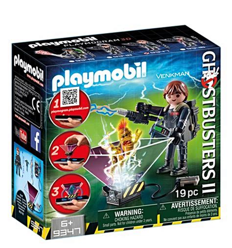 Playmobil Ghostbusters Ii Peter Venkman Playmogram 3d Figure Toys Onestar