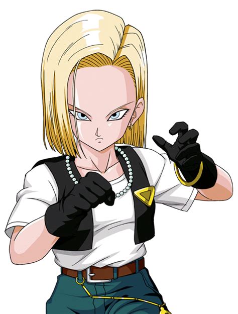 Android 18 Cell Saga Render 8 Dokkan Battle By Maxiuchiha22 On