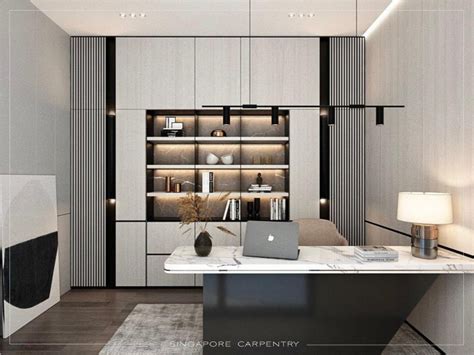 Modern Home Office Interior Design Concepts Cabinets Matttroy