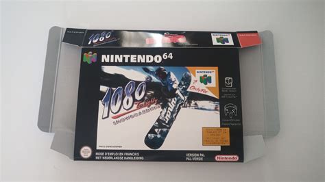 Nintendo 64 1080 Snowboarding Box Etsy