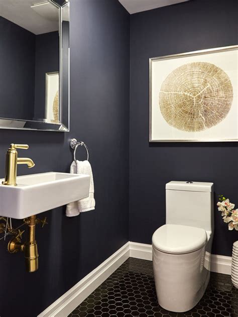 Whether it's the guest bathroom or just the sink the family seems to hint right before dinner, it not only needs to be functional but stylish and within the realm of your home's vision too. 25+ Best Small Powder Room Ideas & Photos | Houzz