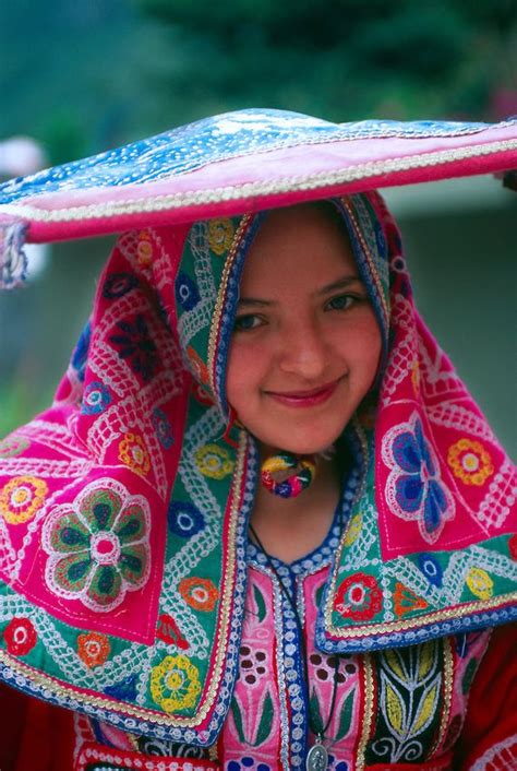 Peruvian Woman In Native Costume Machu Picchu Archaeological Site