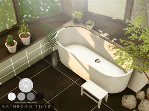 The Sims Resource Bathroom Tiles By Pralinesims Sims 4