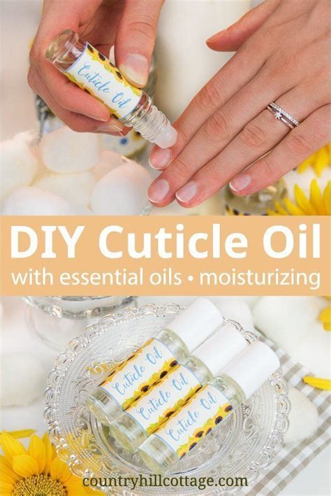 Diy Cuticle Oil With Essential Oils To Strengthen Nails And Dry Cuticles