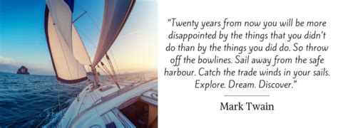 Mark Twain Sailing Quote Ropes Direct Ropes Direct