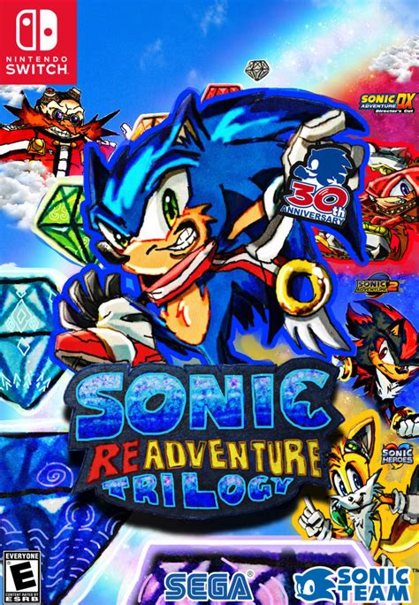 Sonic Readventure Trilogy Box Art By Wilduda On Deviantart