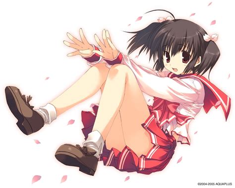 female anime character wearing uniform hd wallpaper wallpaper flare