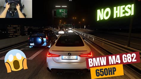 BMW M4 Competition G82 650HP 2021 Through Traffic Assetto Corsa