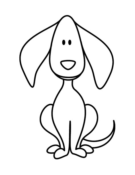 Puppy Dog Doodle Coloring Page Coloring Clipart Best Clipart Best