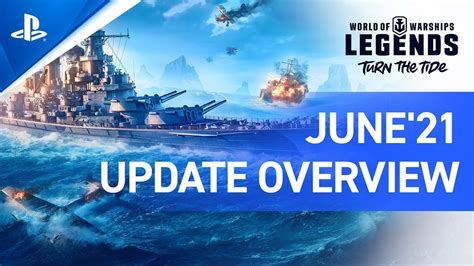 World Of Warships Legends June Update Overview Ps5 Ps4 Youtube