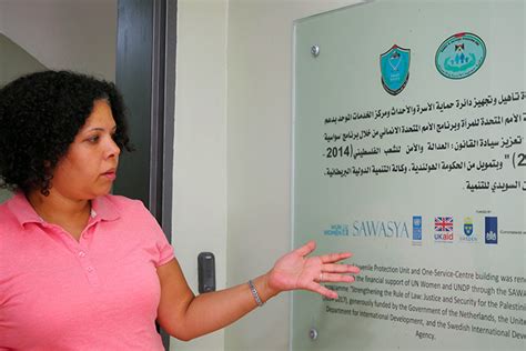 In Palestines First One Stop Centre Women Survivors Of Violence Feel