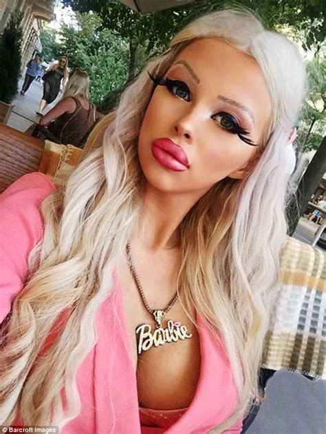 Czec Human Barbie Spends £1000 A Month On Procedures Daily Mail Online
