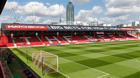 The newest stadium in london, at a capacity of 17,250, brentford community stadium is the joint home of brentford fc and london irish. Club Statement on New Road Gantry - News - Brentford FC