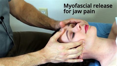 Massage Tutorial Myofascial Release For Tmjjaw Pain Youtube