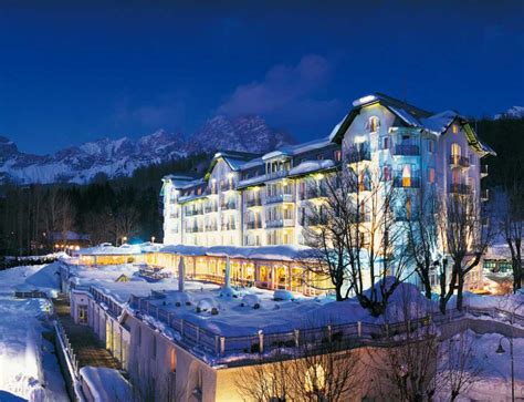 This is the place for long lunches, skiing adventures and designer shopping. Cortina d'Ampezzo - Hotel Cristallo Spa&Golf