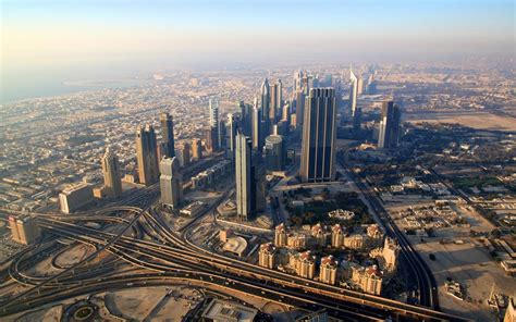 1280x853 Dubai City Aerial View Skyscraper Wallpaper Coolwallpapersme