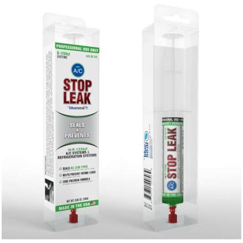 1234yf Ac Stop Leak Wuv Dye “syringe Style Wapplicator Go Blue Seal