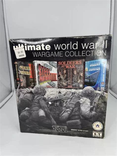 Ultimate World War Ii Wargame Collection 1998 Wind 95 Dos Cd Rom 20