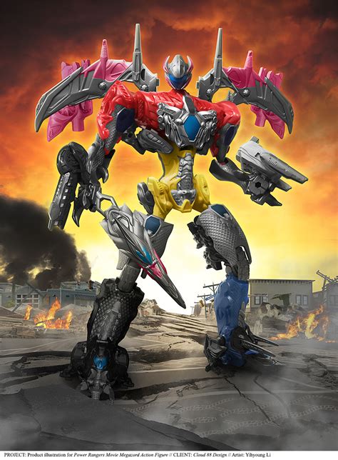 Power Rangers Movie Megazord Action Figure By Yihyoungli