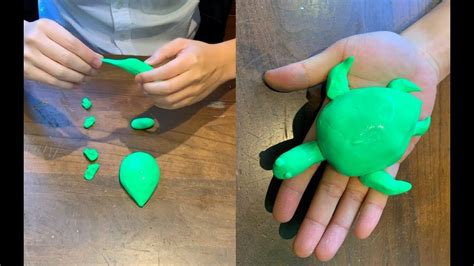 How To Make A Turtle With Theraputty 🐢 How To Make Turtle Therapy Putty