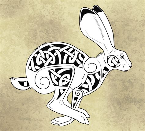 To The Celts The Hare Represented Love Fertility And Growth And Was