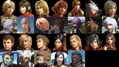 23 Final Fantasy 14 Unlockable Hairstyles Hairstyle Catalog