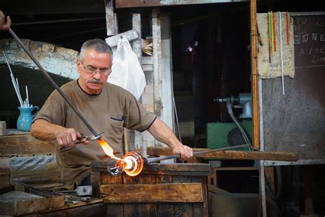 Glass Blowing In Murano Italy Learn Glass Blowing