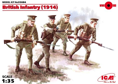 Wwi British Infantry Wweapons 1914 By Icm Models