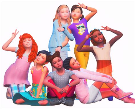 Best Sims 4 Babies And Kids Pose Packs All Free Fandomspot Images And