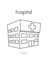 Hospital Coloring Change Template sketch template