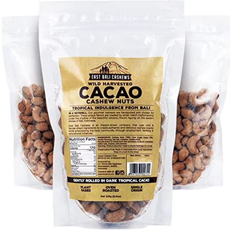 East Bali Cashews Cacao Cashew Nuts Protein Packed Gluten Free